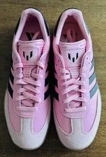 Size 9 - Lionel Messi X Adidas Samba Inter Miami CF - Debossed Home Kit 2