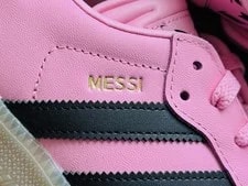 Size 9 - Lionel Messi X Adidas Samba Inter Miami CF - Debossed Home Kit 4