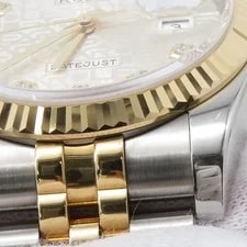 Rolex Datejust 36mm Steel 18K Yellow Gold Silver Dial 116233G 4