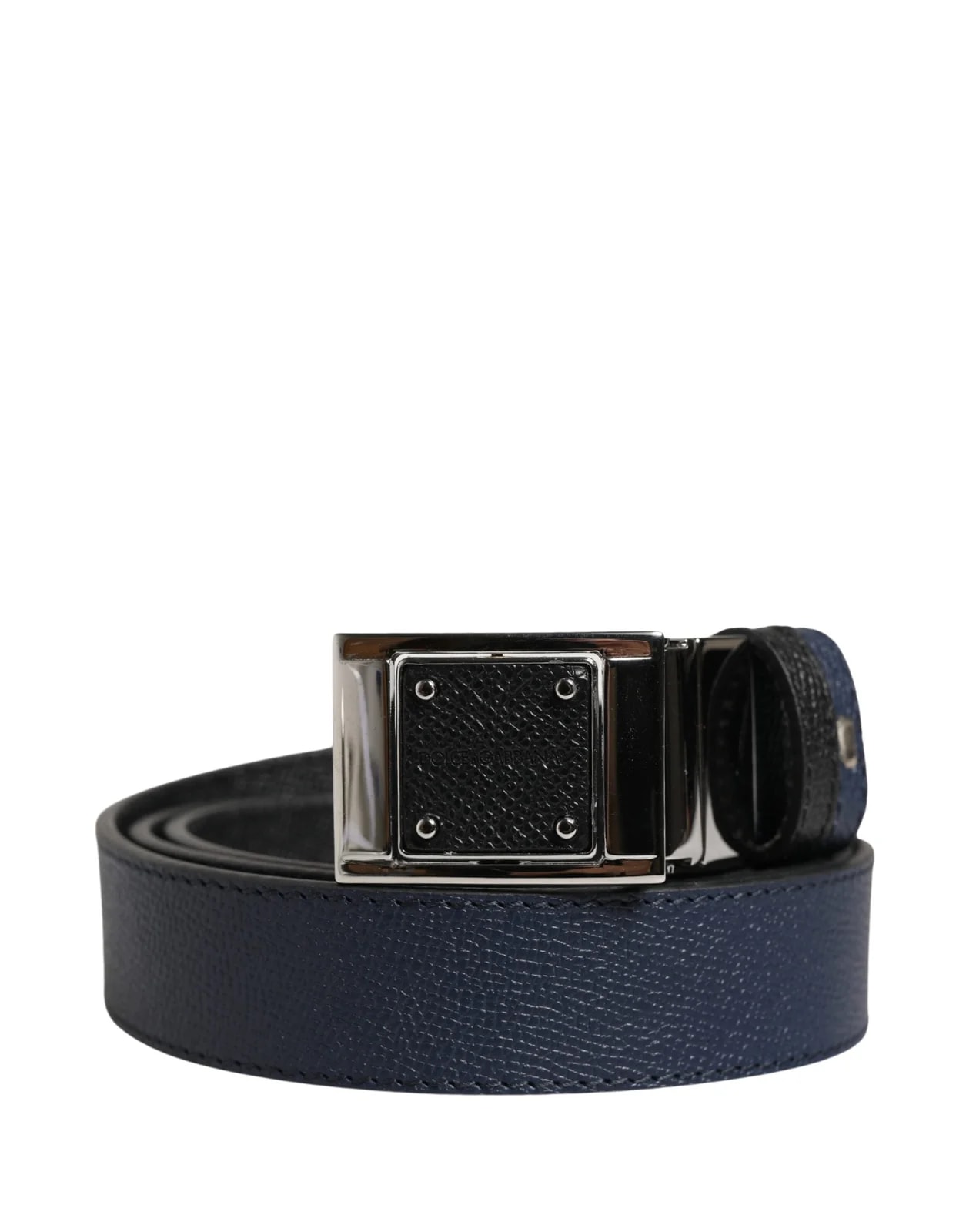 Dolce & Gabbana — Dolce & Gabbana Classic Square Buckle Belt — Accessory — resale