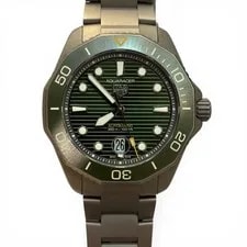 Tag Heuer Aquaracer 300M Professional 300 Full Set Titanium Green Dial WBP208B. 2