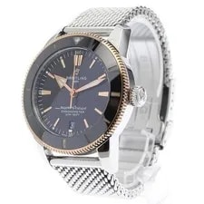 Breitling Super Ocean Heritage B20 UB2030 44mm Ss/pg Black Dial Automatic #C083 2