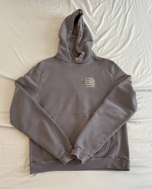 Eric Emanuel Gray Hoodie — streetwear — resale