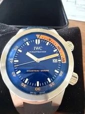 IWC — IWC Aquatimer Cousteau Diver With Original Replacement Strap. #QY0NGB — Watch — resale