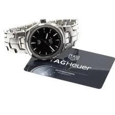 TAG Heuer — TAG Heuer Link Calibre 5 WBC2110 41mm SS Black #C7899 — Watch — resale