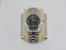 TAG Heuer WN1110.BA0311 2000 Series Professional Quartz Black Silver 2