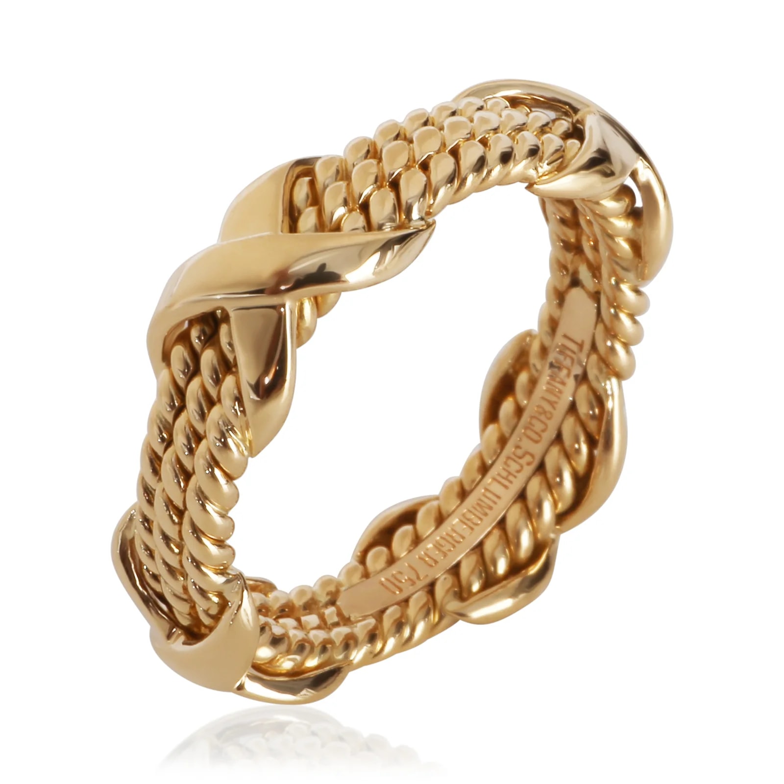 Tiffany & Co. Yellow Gold Schlumberger X 18k 2