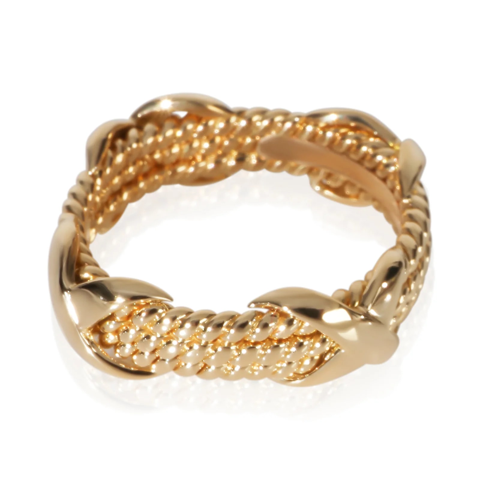 Tiffany & Co. Yellow Gold Schlumberger X 18k 4