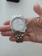 Breitling Chronomat Stainless Steel White Dial 44mm Automatic A44355 2