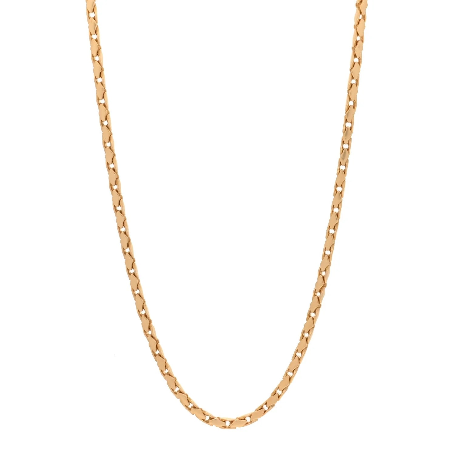 David Yurman — 18K Yellow Gold Fluted Chain 22" — Jewelry — resale