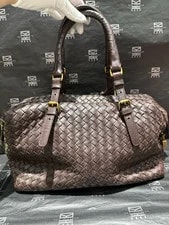 Bottega Veneta — Authentic Bottega Veneta Boston Woven Boston — Handbag — resale