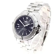 Breitling Superocean A17350 38mm SS Black #C7896 2