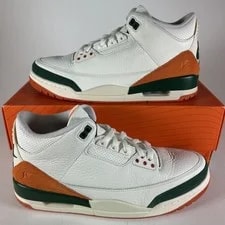 Air Jordan — Size 11 - SoleFly X Air Jordan 3 Miami — Sneaker — resale