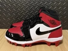 Air Jordan 1 Mid TD Football Cleats FJ6805-601 3