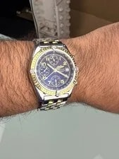 Breitling 1884 Chronomat D13352 Gold AND Steel Automatic 2