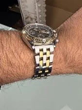 Breitling 1884 Chronomat D13352 Gold AND Steel Automatic 3