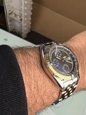 Breitling 1884 Chronomat D13352 Gold AND Steel Automatic 4