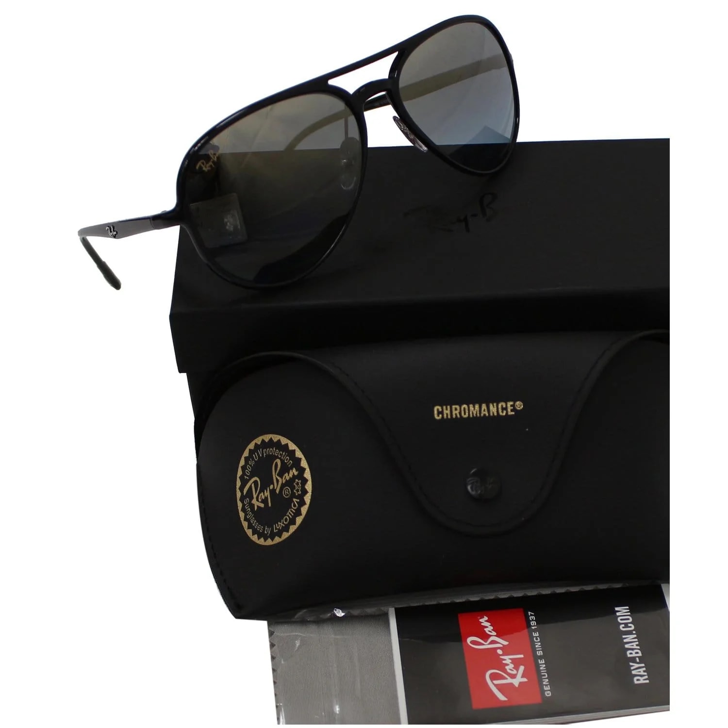 Ray-ban RB4320CH-601/J0 Sunglasses Mirror Polarized Chromance Lens 2