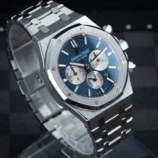 Audemars Piguet Royal Oak Chronograph 26331ST 41mm Blue Complete Set 3