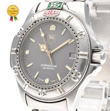 Tag Heuer — ▶️ TAG Heuer 4000 Professional 999.213A Gray 37mm Quartz — Watch — resale