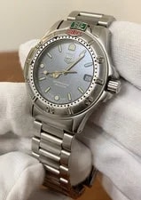 ▶️ TAG Heuer 4000 Professional 999.213A Gray 37mm Quartz 3