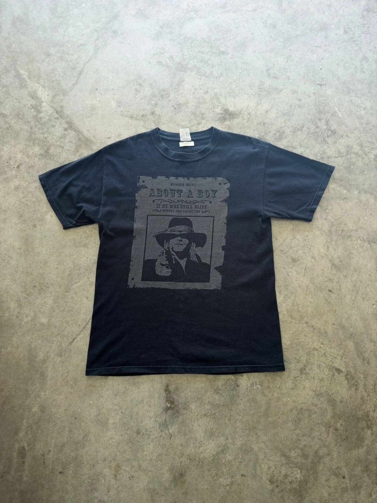 Number (N)ine — Number (N)ine “About A Boy” Staff Tee — streetwear — resale