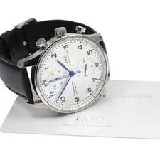 IWC — IWC Portugieser IW371446 41mm SS Silver #C18585 — Watch — resale