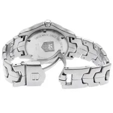 TAG Heuer Link WJ1110-0 38mm SS Black Dial Quartz Date #C767 4