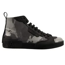 Dolce & Gabbana — Dolce & Gabbana London High Top Reflective Shoes — Sneaker — resale