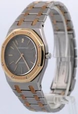 Papers Audemars Piguet Royal Oak Gray 35mm Two-Tone 18K Gold Steel 4100SA 3
