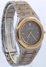 Papers Audemars Piguet Royal Oak Gray 35mm Two-Tone 18K Gold Steel 4100SA 4