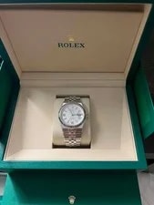 Rolex — NEW 2026 Rolex Land-Dweller 127234 Steel Honeycomb White Dial 36mm — Watch — resale