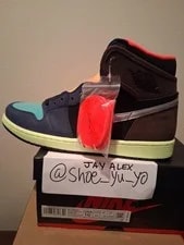 Jordan — Size 12 - Jordan 1 Retro High Tokyo Bio Hack — Sneaker — resale