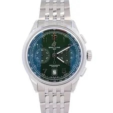 Breitling — Breitling Premier B01 Chronograph Green Dial Ref# AB0145371L1A1 — Watch — resale