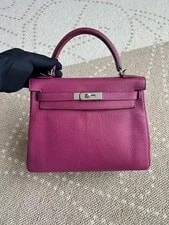 Auth Hermès Kelly 28 Top Handle Crossbody 3