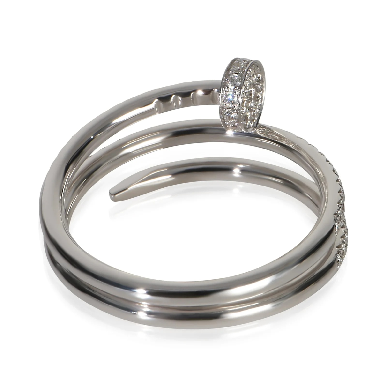 Cartier White Gold Small Model Double Juste Un Clou 18k 3