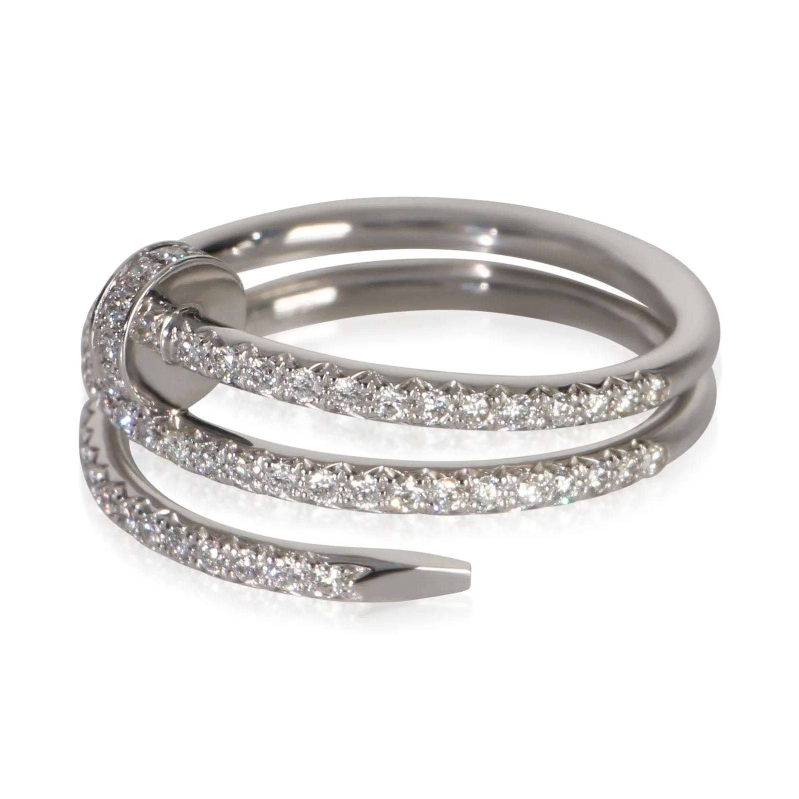 Cartier White Gold Small Model Double Juste Un Clou 18k 4