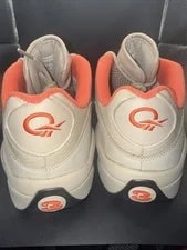 Size 11.5 - Reebok Question Low Exotic Leathers, , Clean, No Box, Great 3