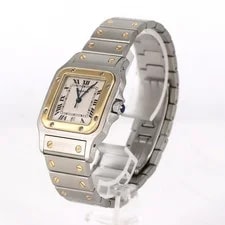 Cartier Santos Galbe LM Two-tone W20011C4 SSxYG Quartz #270-004-25... 2