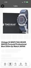 Tag Heuer — TAG Heuer Formula 1 WA1210 Blue Dial 200m Quartz Stainless Steel & Rubber — Watch — resale