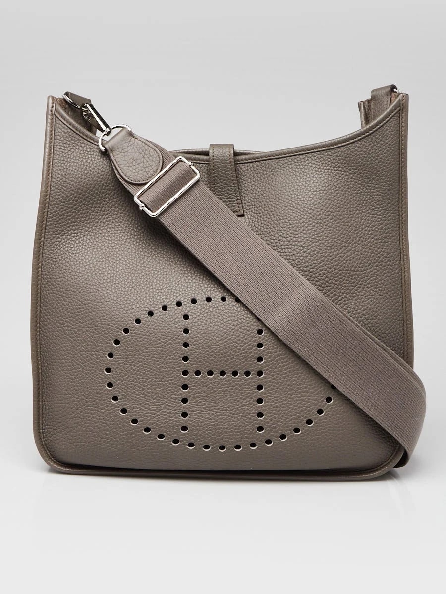 Hermès — Hermes Etain Palladium Plated Evelyne III 33 — Handbag — resale
