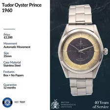 1960 Tudor Oyster Prince Automatic (T037) 2