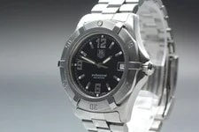 TAG Heuer 2000 Series WN1110 Date Black Quartz Near 2
