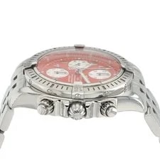 Breitling Chronomat Evolution Red Dial Stainless Steel 43mm Automatic A3356 4