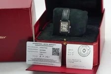Cartier Tank Solo WSTA0030 3170 31mm Silver Dial 01/2021 12352U 3