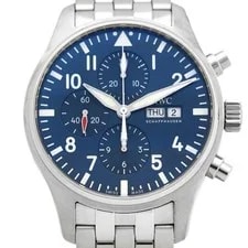 IWC Pilot's Graf Petit Prince IW377717 Automatic Blue Dial Warranty 2