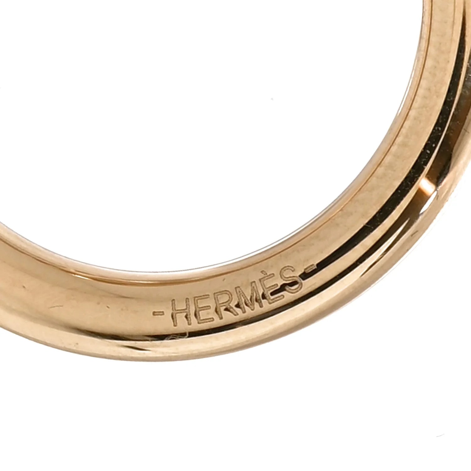 Permabrass Loop Charms Cadenas Scarf Ring 3