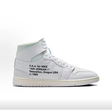 Off-White X Air 1 Retro OG High Alaska - AA3834-100 3