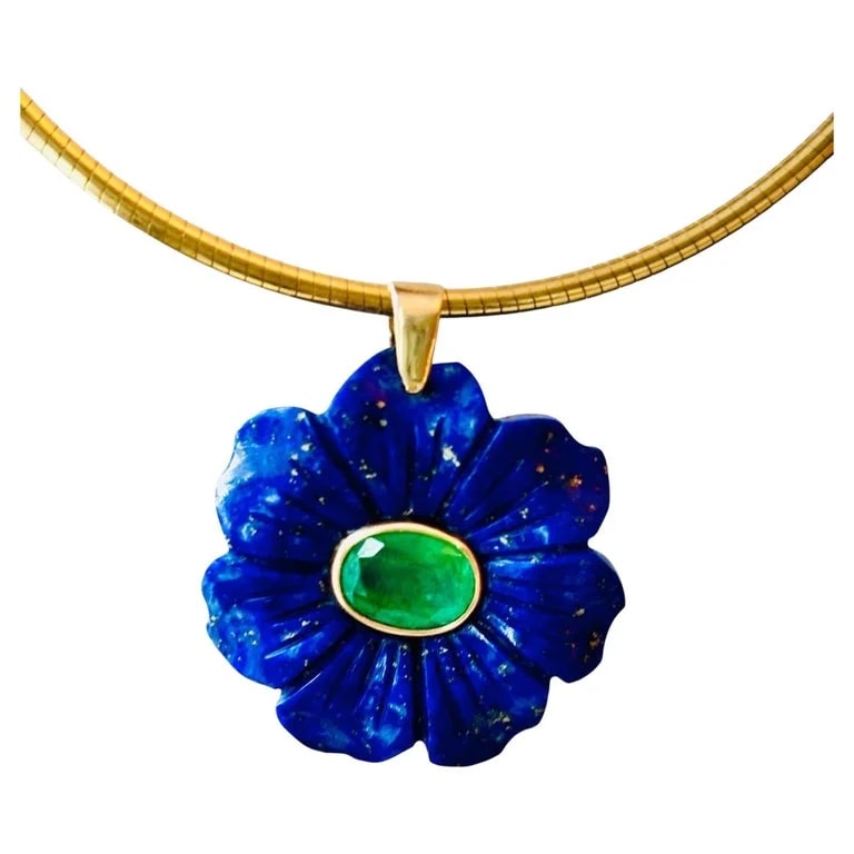 Jen Proudman Jewelry — Flora Flower With Center, USA — Jewelry — resale