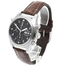 IWC — IWC Doppelchronograph IW371319 42mm SS Black #C17899 — Watch — resale